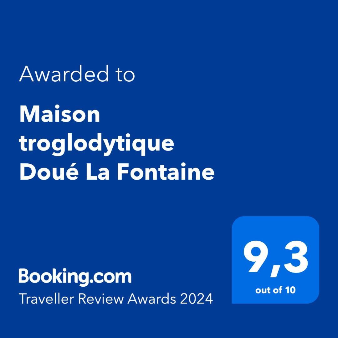 Maison Troglodytique Doue La Fontaine Exterior photo
